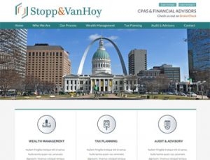 Stopp Van Hoy Website by Spencer Web Design